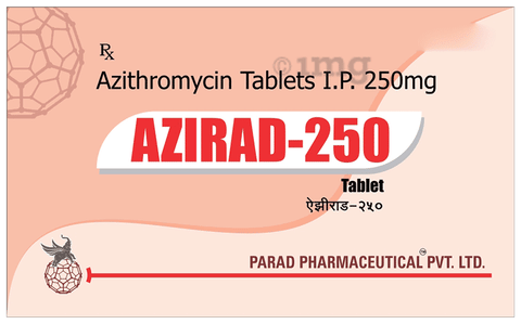 Azirad 250 Tablet image Azirad 250 Tablet image