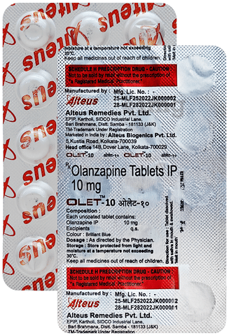Olet 10mg Tablet image