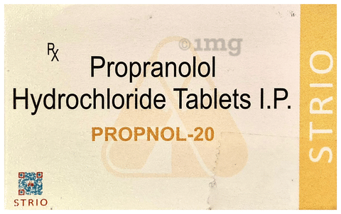 Propnol 20 Tablet image Propnol 20 Tablet image