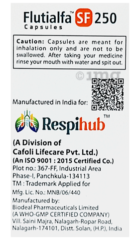 Flutialfa SF 250 Capsule image