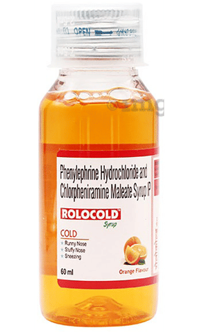 Rolocold Orange Syrup image Rolocold Orange Syrup image