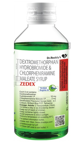 Zedex Cough Syrup: View Uses, Side Effects, Price and Substitutes 