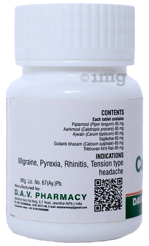 D.A.V. Cephagesic Tablet image D.A.V. Cephagesic Tablet image