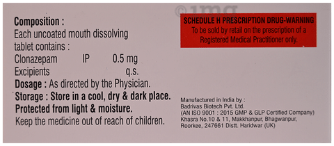 Clopran MD 0.5 Tablet image