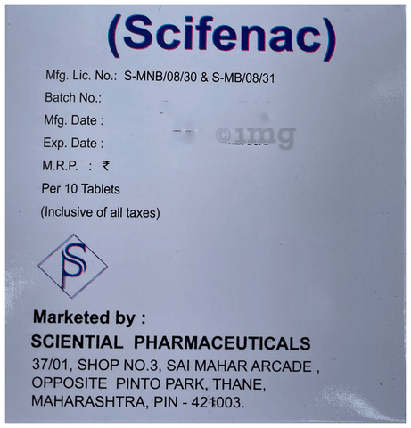 Scifenac Tablet image Scifenac Tablet image