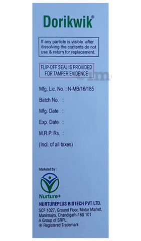 Dorikwik Injection image