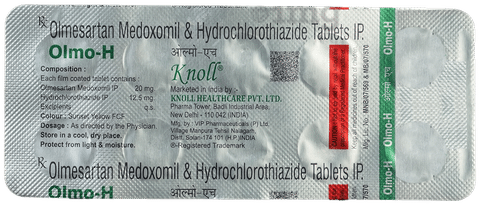 Olmo-H 12.5mg/20mg Tablet