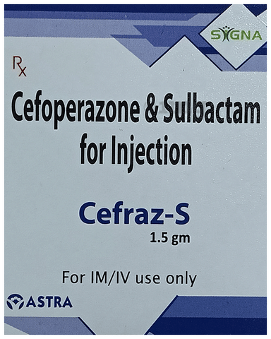 Cefraz-S 1.5gm Injection image Cefraz-S 1.5gm Injection image