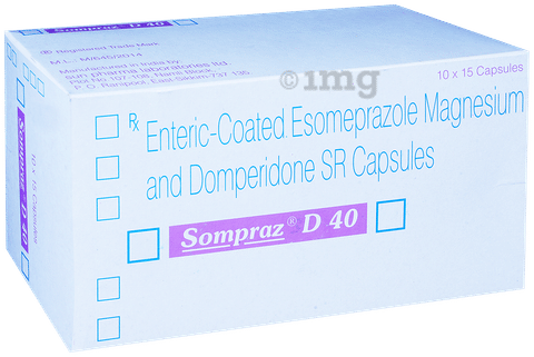 Sompraz D  Order Sompraz D 30/40 MG Capsule Online at Truemeds