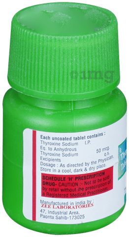 Thyronex 50 Tablet image