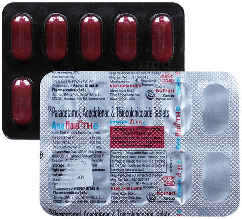 Anaflam TH 8 Tablet image Anaflam TH 8 Tablet image