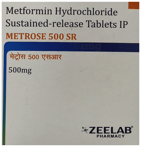 MetROSE 500mg Tablet SR image