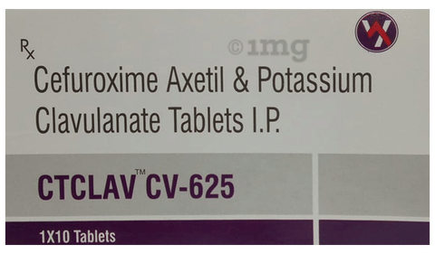 Ctclav CV 625 Tablet image Ctclav CV 625 Tablet image