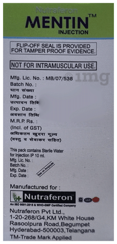 Mentin Injection