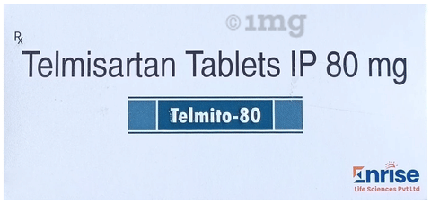 Telmito 80 Tablet image Telmito 80 Tablet image