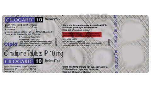 Cilogard 10 Tablet image