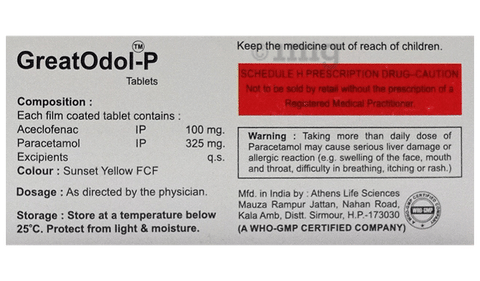 Greatodol-P Tablet image