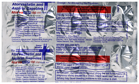 Atorva Asp 150 Capsule image