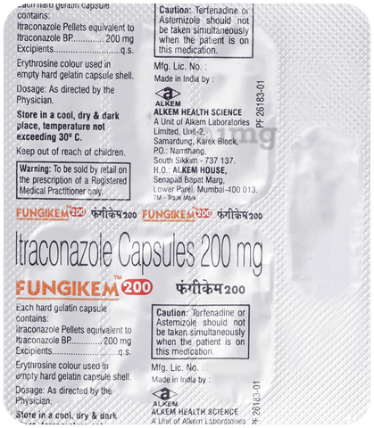 Fungikem 200 Capsule image