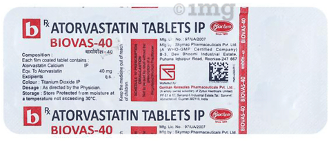 Biovas 40 Tablet image