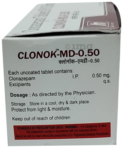 Clonok-MD 0.50 Tablet image