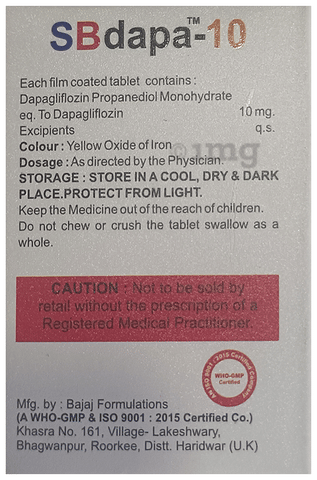Sbdapa 10 Tablet image