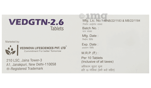 Vedgtn 2.6 Tablet CR image