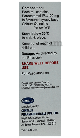 Centamol Drop (Paediatric) Mango Mint image Centamol Drop (Paediatric) Mango Mint image