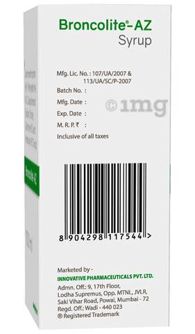 Broncolite-AZ Syrup image Broncolite-AZ Syrup image