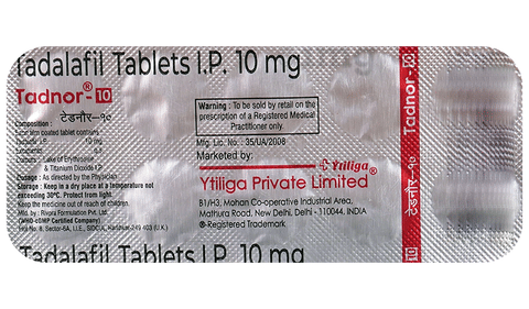 Tadnor 10 Tablet image