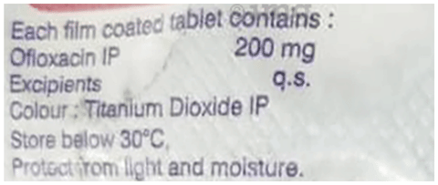Oflin 200 Tablet image