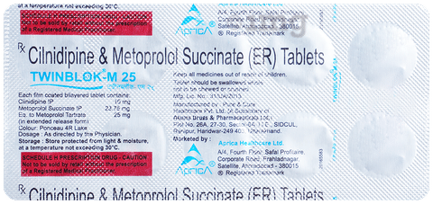 Twinblok M 25mg Tablet