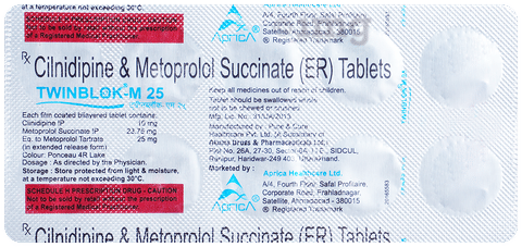 Twinblok M 25mg Tablet image