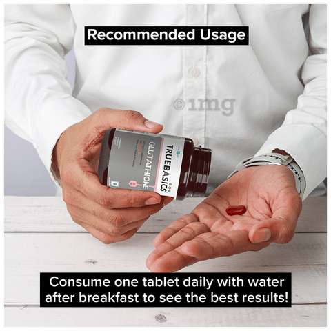 truebasics glutathione TrueBasics Glutathione Tablet: Buy bottle of 30.0 tablets at best price in  India