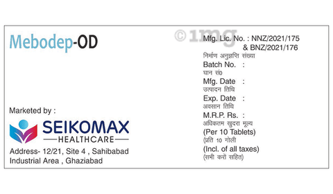 Mebodep-OD Tablet image