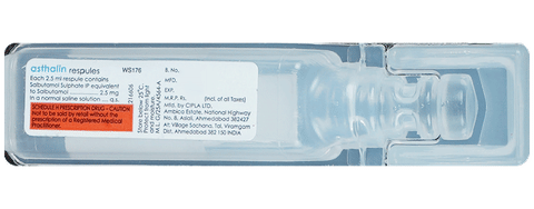 Asthalin Respules image