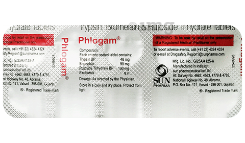 Phlogam Tablet image