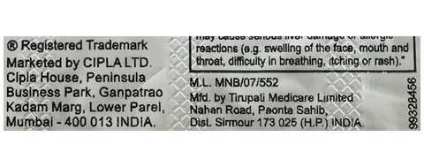 एनआईसीआईपी शीत & फ्लू टैबलेट image