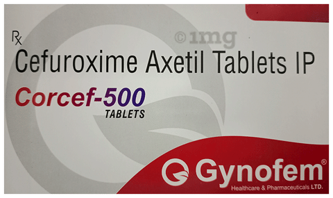 Corcef 500 Tablet image