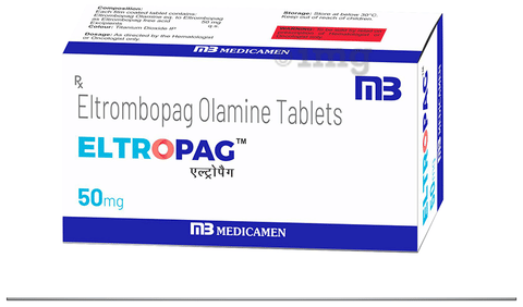 Eltropag 50mg Tablet image