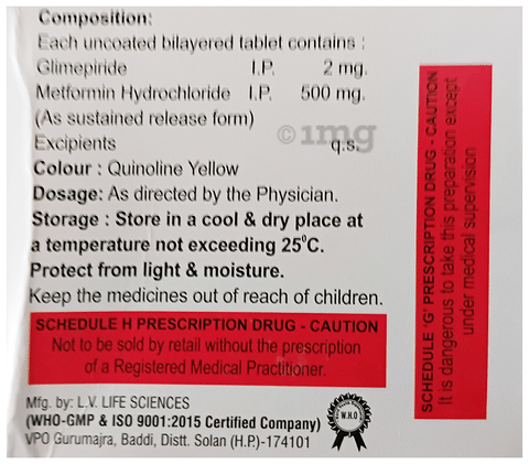 Glynorap-M 2 Tablet SR image Glynorap-M 2 Tablet SR image