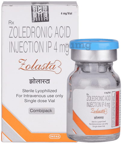 Zolasta 4mg Injection image