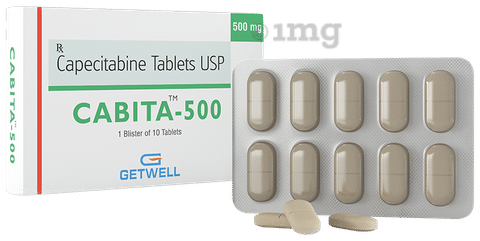 Cabita 500mg Tablet