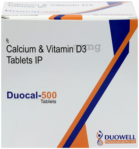 Duocal 500 Tablet image Duocal 500 Tablet image