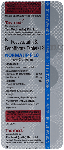 Normalip F 10 Tablet image