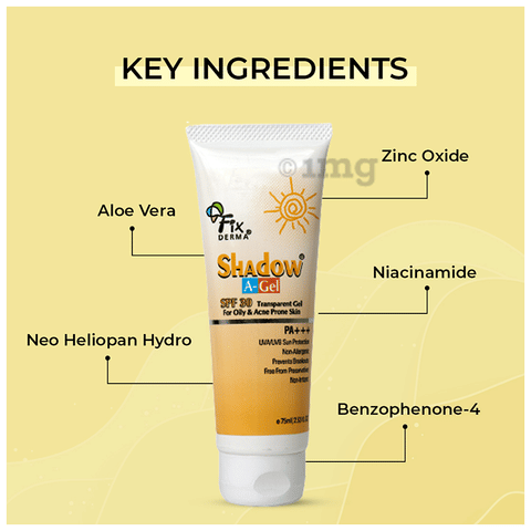 Fixderma Shadow A-Gel SPF 30 image