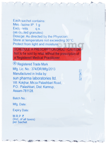 Mesacol CR 1gm Granules image