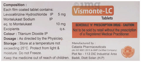 Vismonte-LC Tablet image Vismonte-LC Tablet image