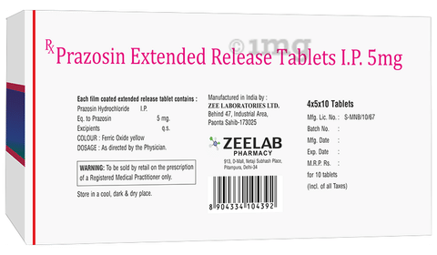 Zosimin 5 ER Tablet image Zosimin 5 ER Tablet image
