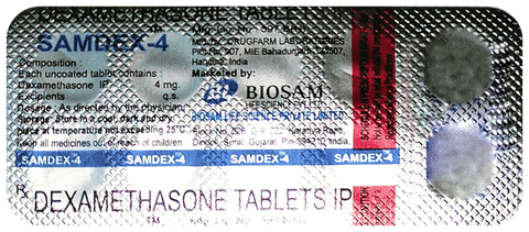Samdex 4 MG Tablet